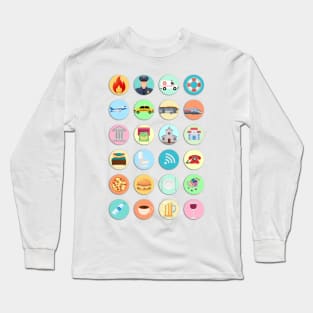 Traveler's Shirt (color version) Long Sleeve T-Shirt